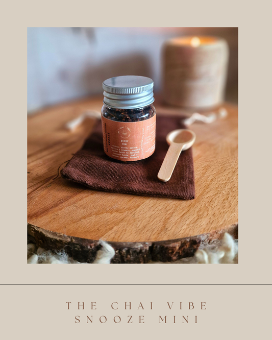 snooze: Mini Sticky Chai
