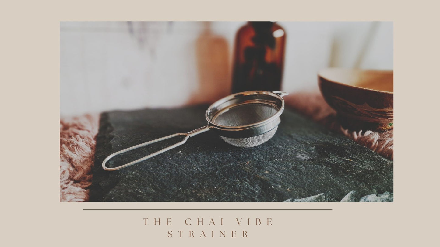 The Professional Chai Vibe Strainer
