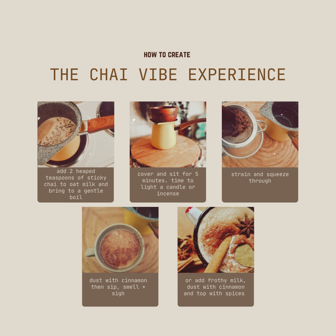 snooze: Sticky Chai